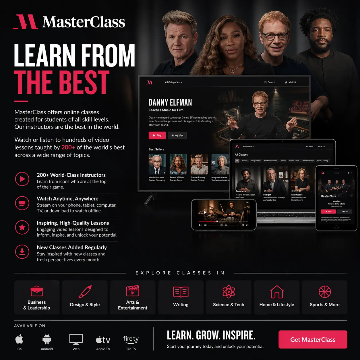 MasterClass screenshot