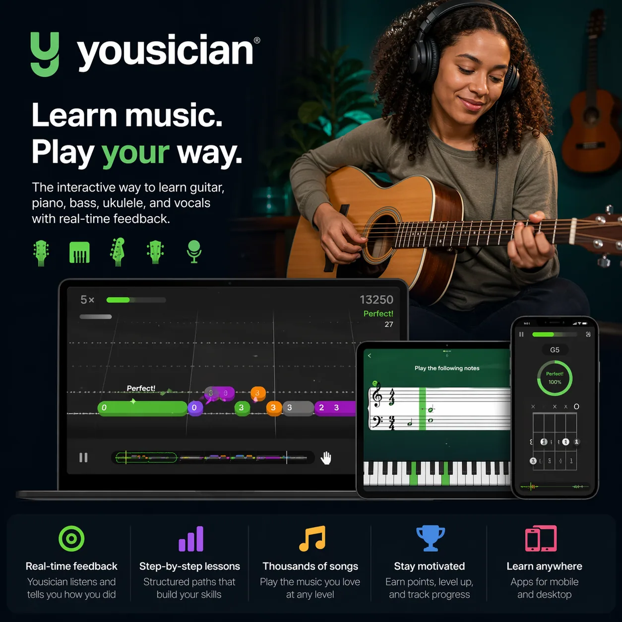 Yousician screenshot